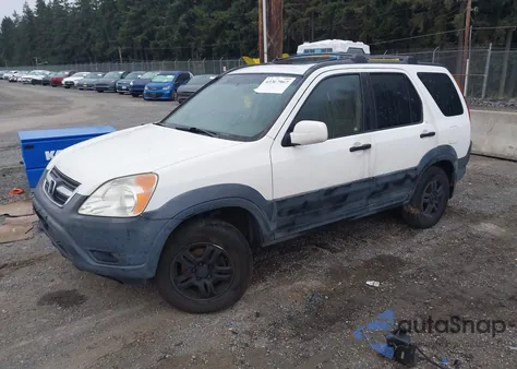2002 Honda Cr-V Ex from USA, damaged, VIN JHLRD78842C024692
